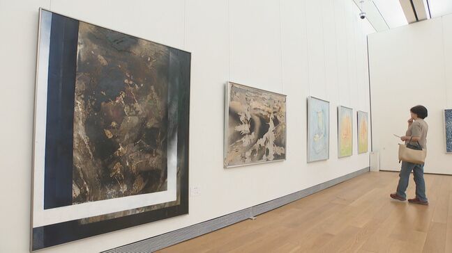「大分自由美術展」絵画中心に29点を展示　県立美術館で7日まで開催|TBS NEWS DIG