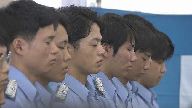 「尊い精神は末永く受け継がれる」　殉職した警察職員の冥福祈る慰霊祭　山口県警|TBS NEWS DIG