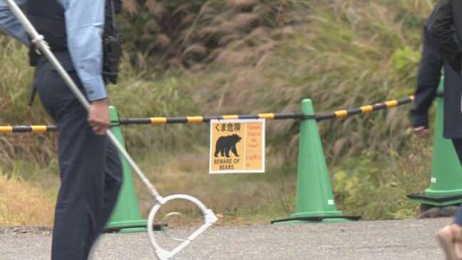 世界遺産・白川郷で観光客が“熊”に襲われ警戒続く 現場近くにワナ2か所設置  目撃情報はすでに昨年度の倍以上に|TBS NEWS DIG
