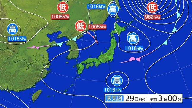 雷を伴って激しい雨が降り、大雨となる所がある見込み　大雨と雷及び突風に関する東北地方気象情報|TBS NEWS DIG