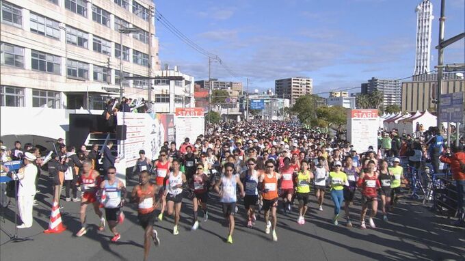 鹿児島マラソン次回は来年3月2日に開催決定　前回は9000人超が出走　|　鹿児島のニュース｜MBC NEWS｜南日本放送