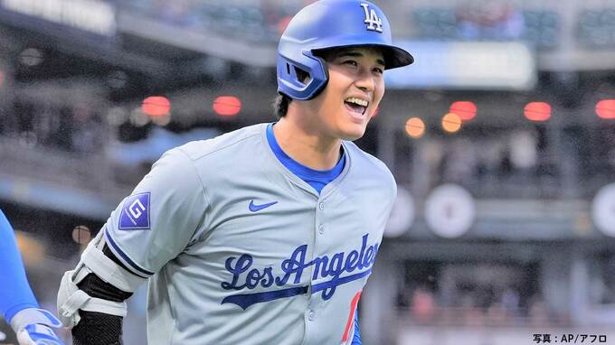 大谷翔平 12号先制弾＆今季7度目3安打と本領発揮！サイクル王手の活躍で本塁打・打率で再びリーグ首位に、ド軍10得点で快勝|TBS NEWS DIG