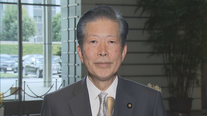 「民意の固定、望ましくない」公明・山口常任顧問　衆参同日選に否定的な考え|TBS NEWS DIG