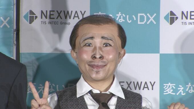 【キンタロー。】サラリーマン扮し新ネタ披露　2児の母としての顔もチラリ すすめたいのは「変顔育児」|TBS NEWS DIG