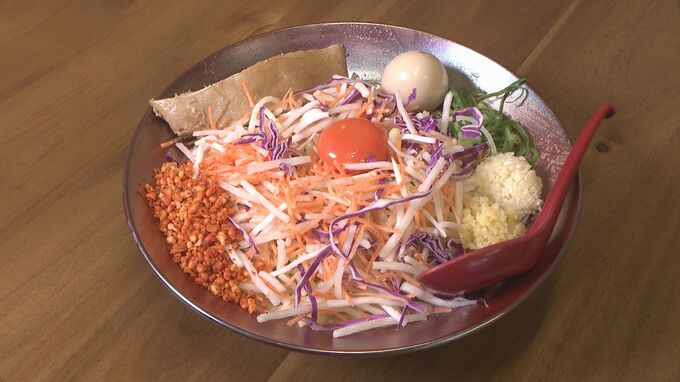 ニンニク＆ガッツリ感はそのまま！冷たさと食べ応えを両立したパワー系「冷やしまぜそば」が人気　山口・宇部　|　山口のニュース・天気・防災｜tys NEWS｜ｔｙｓテレビ山口