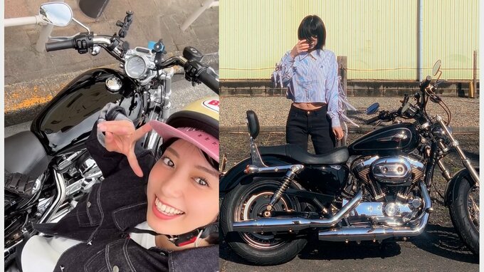 【 笠井海夏子 】ハーレー自撮りで「溺愛してます」　フォロワー共感「ご安全に！」|TBS NEWS DIG