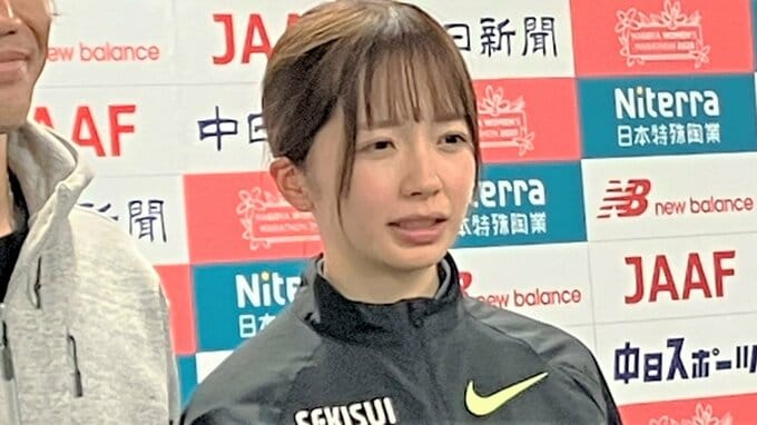 佐藤早也伽、大幅に自己ベスト更新「いつもより余裕あるなって...」世界陸上へ意欲「先頭集団で勝負できるように」【名古屋ウィメンズ】|TBS NEWS DIG