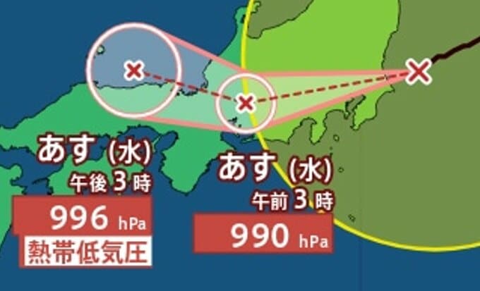 【台風解説】なぜ台風15号（チャンホン）は極めて異例のコースを進む？　「過去の防災経験が通用しにくいおそれがある」専門家が警戒呼びかけ|TBS NEWS DIG