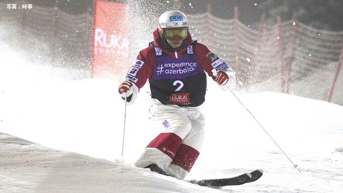 モーグル・堀島行真が開幕戦Vに続く2位で2戦連続の表彰台　優勝は世界選手権銅のグレアム【スキーW杯第2戦】|TBS NEWS DIG