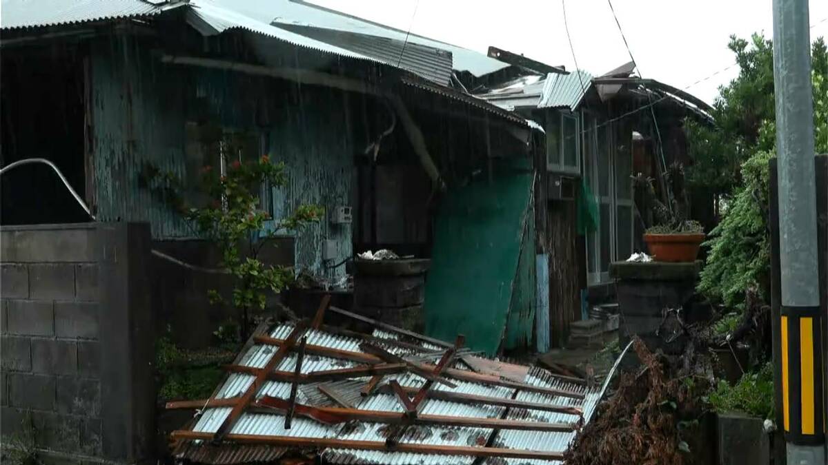台風１８号　３人がけが　住宅２棟半壊（２８日時点） 鹿児島