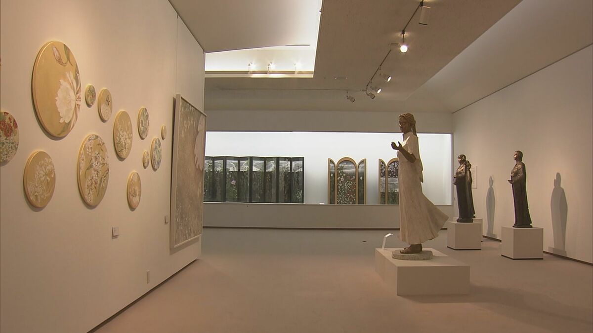 彫刻・洋画・日本画…親子による作品展｢それぞれの道－山本眞輔・澄江