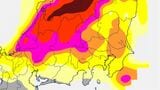 【大雨情報】関東地方南部と伊豆諸島 1日夜遅くにかけ雷を伴った激しい雨の降る所が 警報級の地域が拡大する可能性も 【雨と風のシミュレーション・発雷確率】 | 山梨のニュース | UTYテレビ山梨