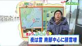 “南岸低気圧接近”「夜はやや広い範囲で雪が降り、南部を中心に5センチ前後積雪が増えるでしょう」宮城の30秒天気 tbc気象台 27日 | 宮城のニュース│tbc NEWS│tbc東北放送