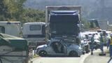 【速報】山陰道で大型トラックと軽乗用車の正面衝突事故 1人が意識不明の重体 安来ー東出雲IC間で上下線通行止め|TBS NEWS DIG