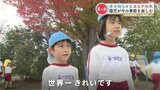 「世界一きれい」真っ赤に色づいたカエデの下で落ち葉あつめ　子どもたちは遊びに夢中　|　熊本のニュース｜RKK NEWS｜RKK熊本放送