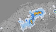 【大雨情報】1時間に40mm“激しい雨”のおそれ…土砂災害の危険度が急激上昇 広島県にレベル4土砂災害警戒情報【雨と風のシミュレーション】　|　富山のニュース｜天気・防災｜チューリップテレビ
