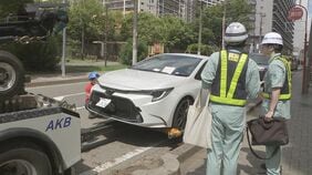 【速報】千葉豪雨 千葉市内の幹線道路上の放置車両をすべて撤去 |TBS NEWS DIG