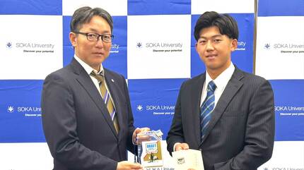 阪神ドラ1・立石正広に指名あいさつ「まずは1軍出場を目指して」阪神の