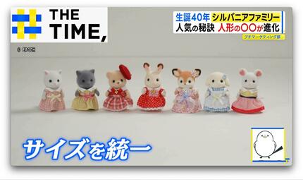 人形の生産が追いつかない」…生誕40年のシルバニアファミリー“愛され 