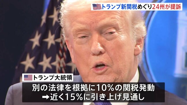 新たなトランプ関税は「違憲」とアメリカ24州とがトランプ政権を訴える オレゴン州司法長官「いま焦点を当てるべきは国民にお金を返すこと」|TBS NEWS DIG