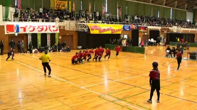 桜島で小学生が熱戦 A・コープカップ小学生ドッジボール大会|TBS NEWS DIG