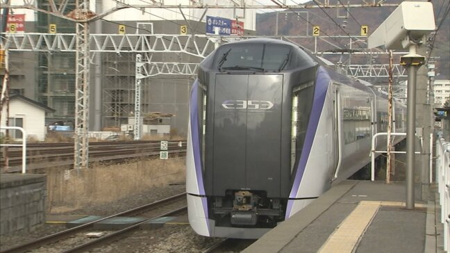 JR東日本　中央線特急の運休は12本に　運休とした「あずさ」「かいじ」など7本を運転に変更　降雪の影響　山梨【3日11時25分発表】|TBS NEWS DIG