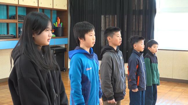 休校前の“最後の3学期”始まる　全校児童5人「地域の人も、もうすぐ終わるねと⋯残りを全力で楽しみたい」　【黒潮町・田ノ口小学校】|TBS NEWS DIG