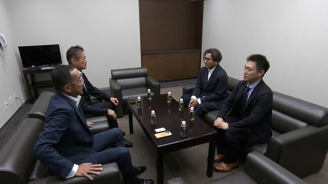 Jリーグ野々村チェアマンがRSK山陽放送に ファジアーノの健闘を高く評価「地域の皆さんと一緒に成長していく」【岡山】|TBS NEWS DIG