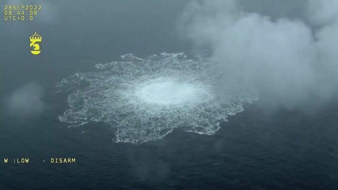 ノルドストリームのガス漏れ ドイツメディア「ウクライナ人の男に逮捕状」