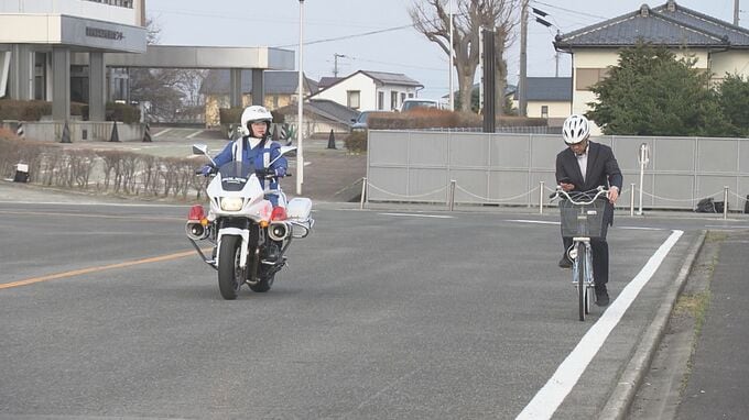 自転車青切符だけではない新ルール　車で自転車を追い抜くときは“間隔”に注意　|　福島のニュース│TUF