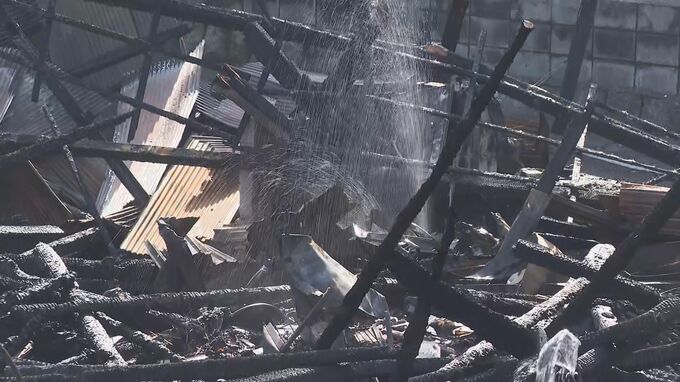 少なくとも20棟が全焼　焼失面積は約2100平方メートル　下関住宅密集地火災|TBS NEWS DIG