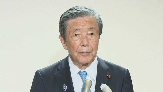 自民・森山幹事長、総理から続投指示あれば応じる意向示す
