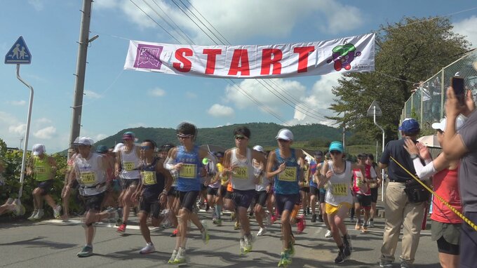 4年ぶり本格開催　巨峰の丘マラソン　約2000人が健脚競う　|　山梨のニュース | ＵＴＹテレビ山梨
