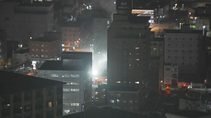 「6階から煙が見える」JR金沢駅近くのマンションで火事 けが人なし　|　石川県のニュース｜MRO北陸放送