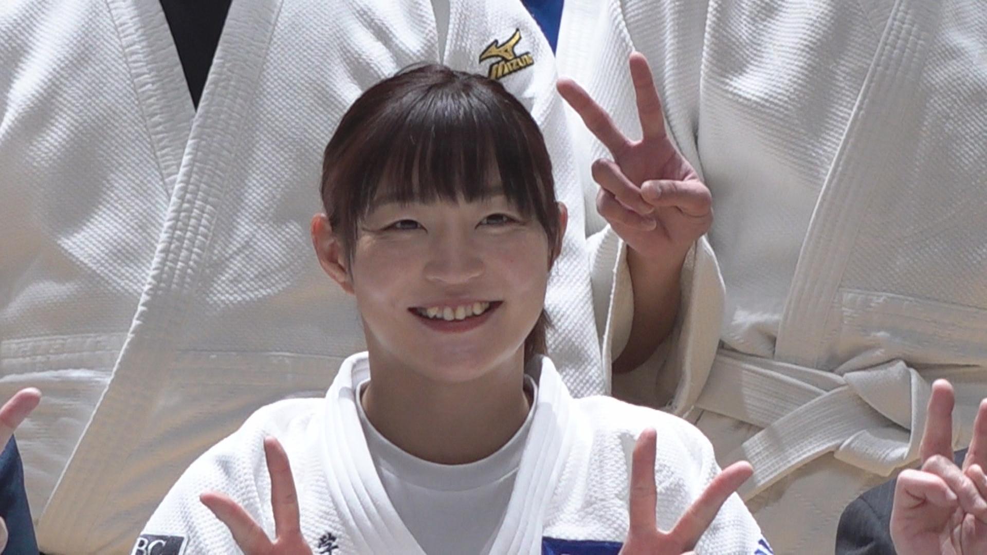 世界を制した「巴投げ」も披露！ パリ五輪 柔道金メダリスト・角田夏実