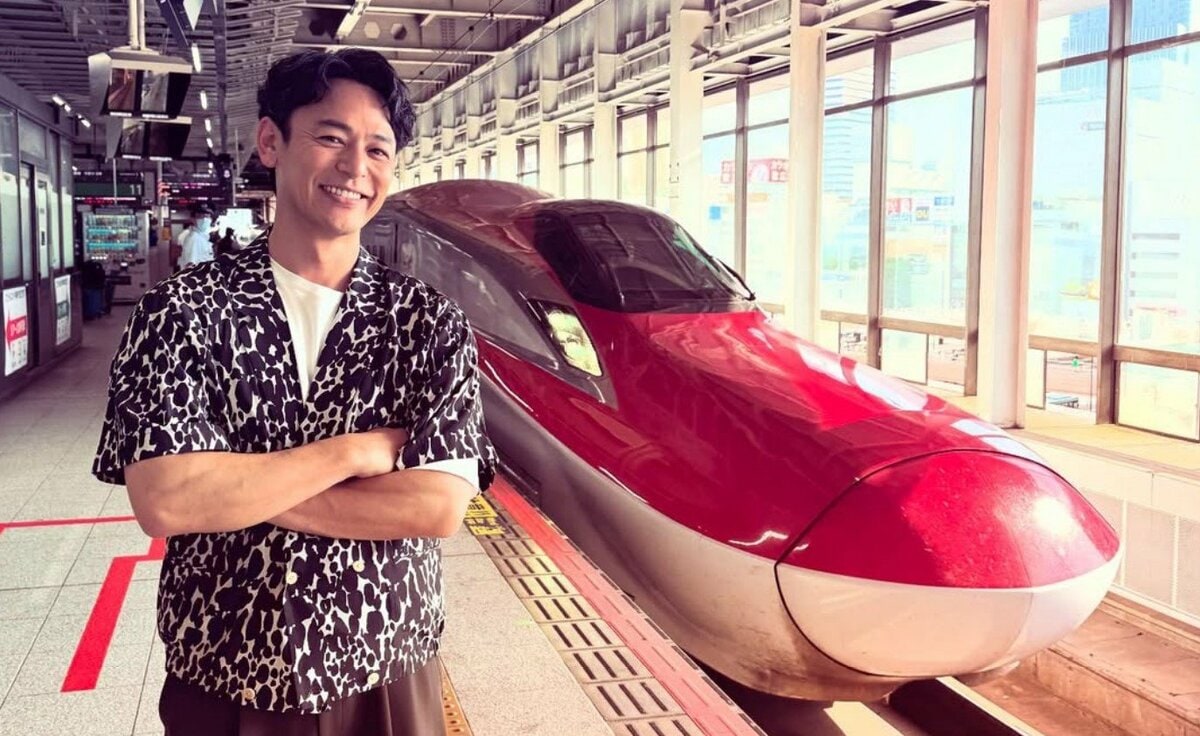 妻夫木聡】 「はやぶさが来ると思って待ってたら、こまちが来た時の人