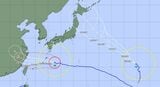 【ダブル台風情報】台風第13号(ドルフィン)最大瞬間風速60m/s 強い勢力を維持し西北西に進む 沖縄、奄美、九州など大雨や暴風に警戒 台風15号は8月9日ごろにかけ日本の東に接近か 進路予想、天気を画像で 気象庁|TBS NEWS DIG