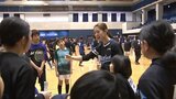 強豪・NTT東日本バトミントン部が教室開催 地元の小中学生がトップレベルの技術学ぶ 岩手・奥州市|TBS NEWS DIG