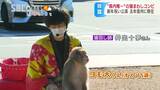 パワフル演技が魅力「猿まわしコンビ」が信州の道の駅で公演…新年を明るく楽しく… 長野・豊丘村 |TBS NEWS DIG