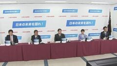 自民党総裁選5候補　少子化対策めぐり論戦　政策討論会で| TBS CROSS DIG with Bloomberg