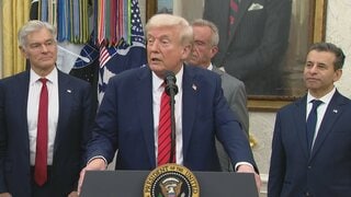 トランプ大統領 今月開催予定の米中首脳会談「中止していない」 レアアース規制への反発で中止示唆から一転| TBS CROSS DIG with Bloomberg