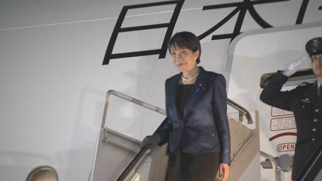 【速報】高市総理がアメリカに到着 20日未明にトランプ大統領との首脳会談へ イラン情勢などめぐり意見交換|TBS NEWS DIG