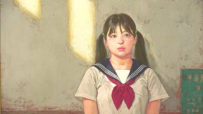 「穏やかな満ち足りたような感じになって」石田宗之さんの油絵展　人物画を中心に花や風景など約20点【岡山】|TBS NEWS DIG