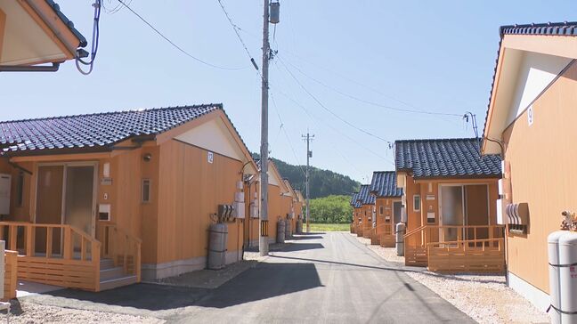 住み続けることも可能に 木造長屋型の仮設住宅の入居開始 石川・輪島市|TBS NEWS DIG