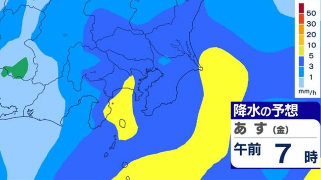 【大雨情報】関東地方と伊豆諸島　大気不安定　30日未明～昼過ぎにかけ雷を伴った激しい雨や非常に激しい雨の降る所が　【雨のシミュレーション】|TBS NEWS DIG