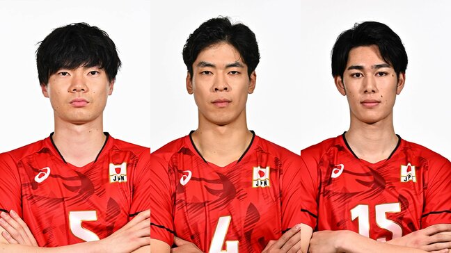 バレー男子日本代表、ネーションズリーグ第2週ブルガリアラウンドの登録メンバー発表 高橋慶帆ら3人を入れ替え【一覧】|TBS NEWS DIG