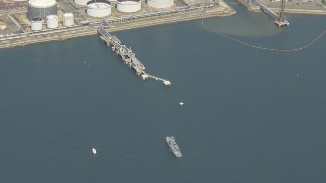 コンビナート近く海底で発見された不発弾「早期安全処理を」　山口県が国に緊急要望へ|TBS NEWS DIG