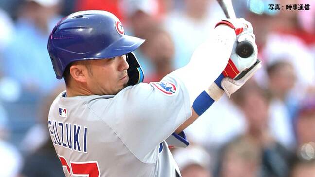 鈴木誠也 4試合ぶりのPO2号！プレーオフで2本塁打は日本選手4人目、先発今永に援護弾|TBS NEWS DIG