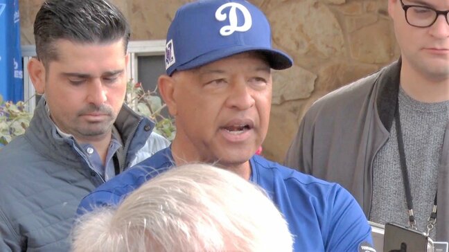 ロバーツ監督「今日ショウヘイは休み」「オープン戦の序盤に出場すると思う」前日は“投打”で汗流す|TBS NEWS DIG