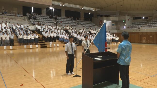 27競技431人の選手が出場　全国高校総体　沖縄県選手団が結団式|TBS NEWS DIG